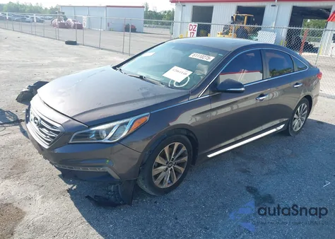 2017 Hyundai Sonata Sport z USA, uszkodzony, nr VIN 5NPE34AF4HH503780